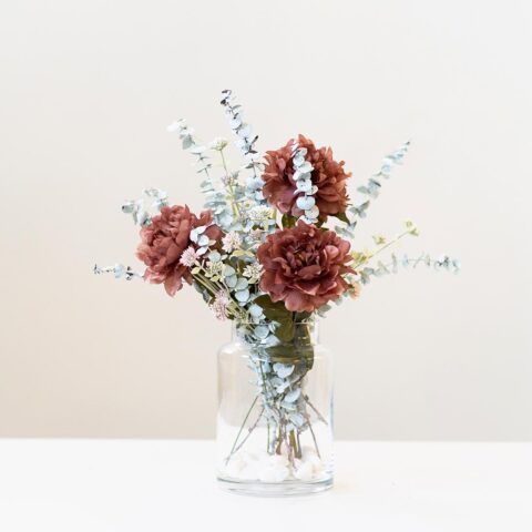 CENTRO FLORAL MEDIANO PRESERVADO Y ARTIFICIAL COLECCION CLASICA