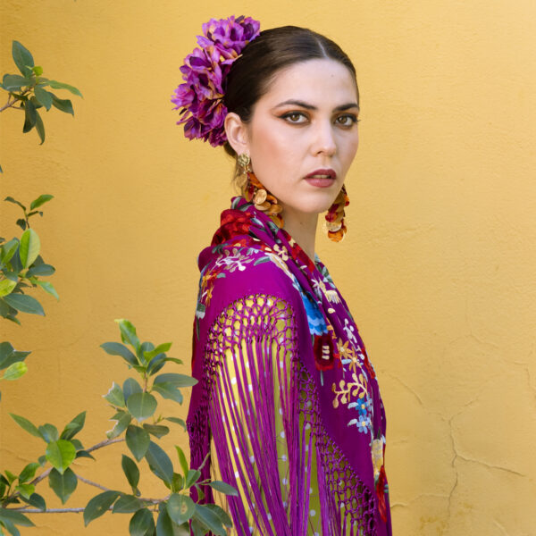pendientes buganvilla