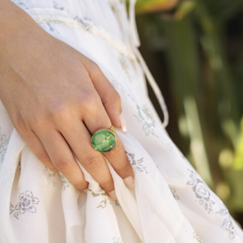 ANILLO ESMERALDA