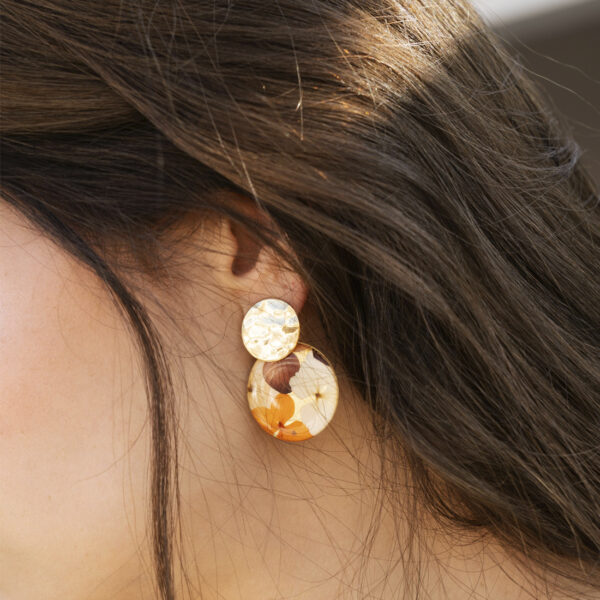 Pendientes calabaza - Imagen 2