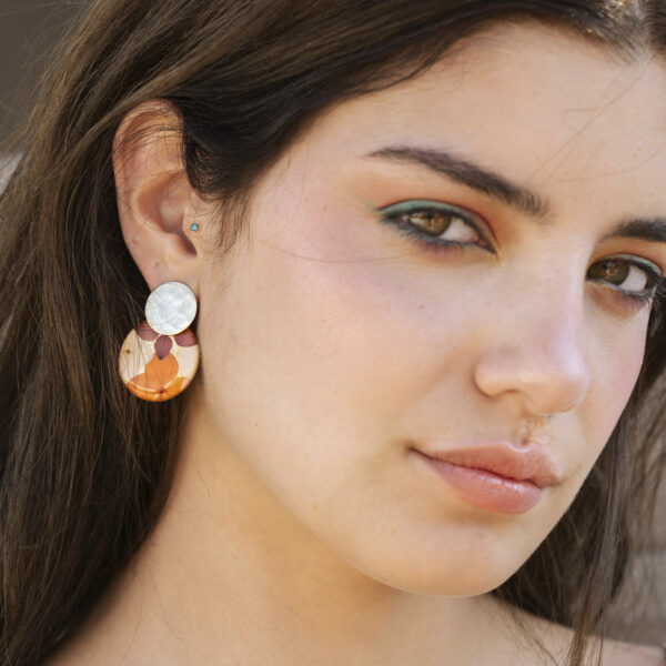 Pendientes calabaza - Imagen 4