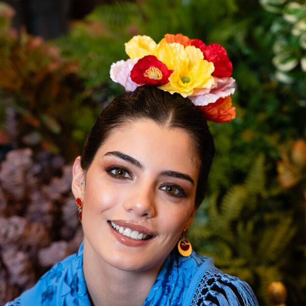 Ramillete amapolas colores