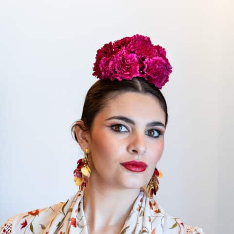 RAMILLETE 5 CLAVELES BUGANVILLA