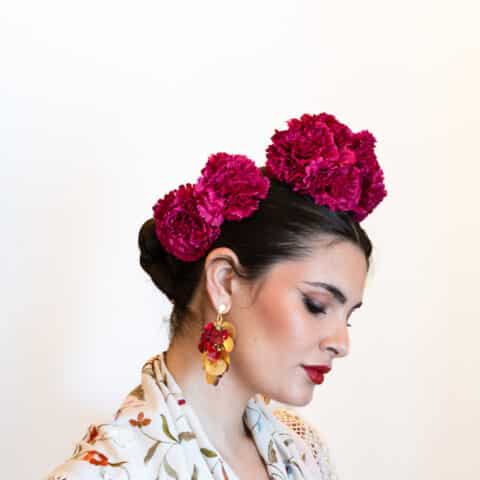 RAMILLETE 2 CLAVELES BUGANVILLA