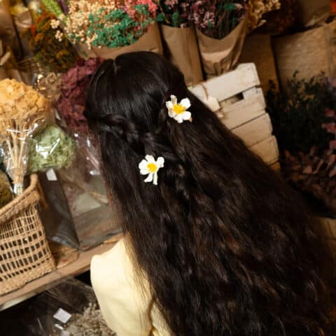 Horquillas Narcisos Blancos